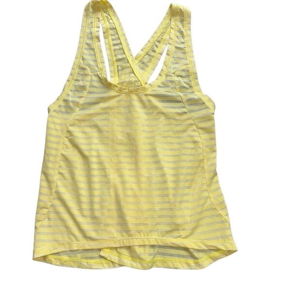Lululemon Zyia tank top bundle yellow gray racerback athletic size large - Picture 6 of 10